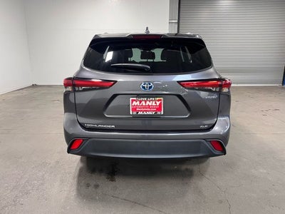 2022 Toyota Highlander Hybrid XLE