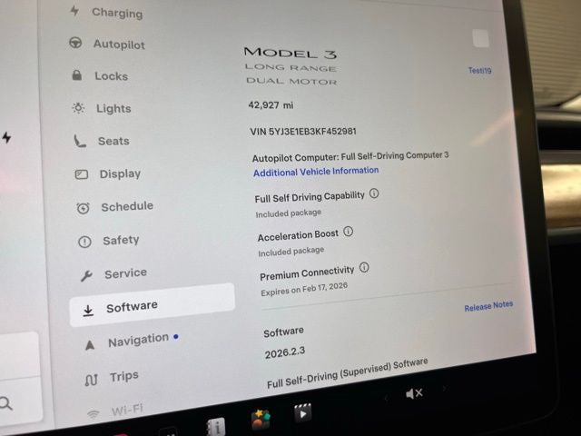 2019 Tesla Model 3 Long Range